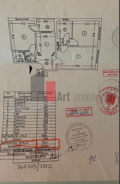 APARTAMENT DE 3 CAMERE  SEBASTIAN - Poză 8