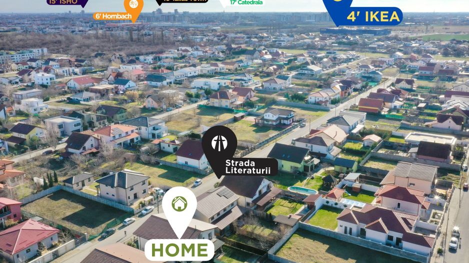 Duplex Despartit Total | 4 Cam | Dotari Premium-Semineu | Comision 0 - Poză 29
