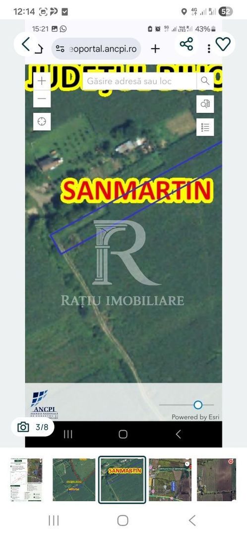 Teren Intravilan | 1780 mp | Sânmartin - Poză 3