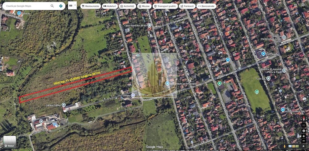 Teren 5.800 mp Timișoara Ghiroda - Poză 3