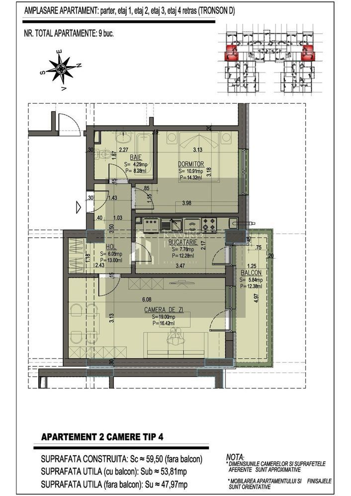 2 camere decomandat | Bloc nou | Apărătorii Patriei 5 min metrou - Poză 2