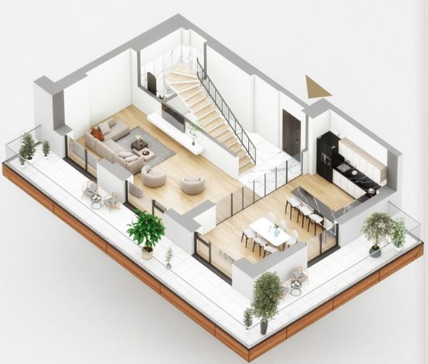 Apartament 4 camere de vanzare - Poză 2