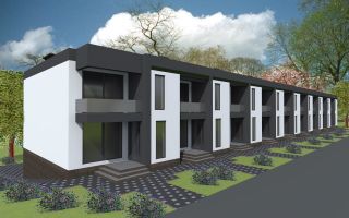 Vânzare, Proiect de 8 townhouse, str. Dumbrăviței, Hrușova, Criuleni - Poză 1