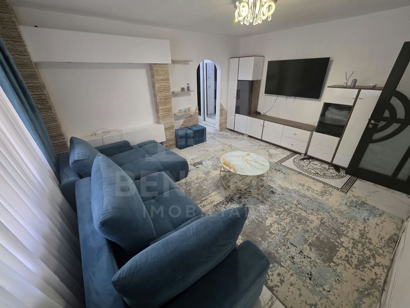 2 camere - Parter- Brazda- Renovat- 49mp -centrala termica - Poză 2