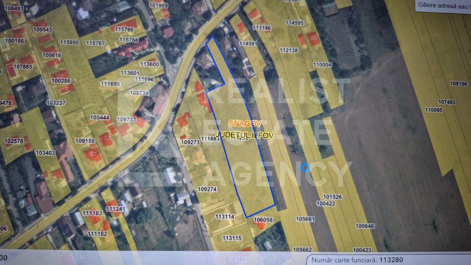 Teren intravilan de vânzare – 5.986 mp, Ciofliceni, Snagov (Ilfov) - Poză 4