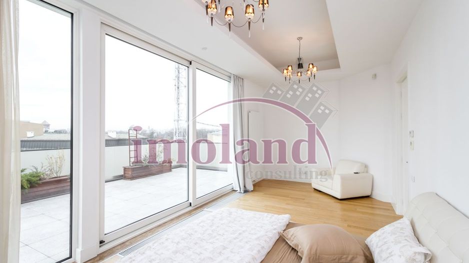 Inchiriere PENTHOUSE premium 270 mp | piscina si sala | Dorobanti Capitale - Poză 7