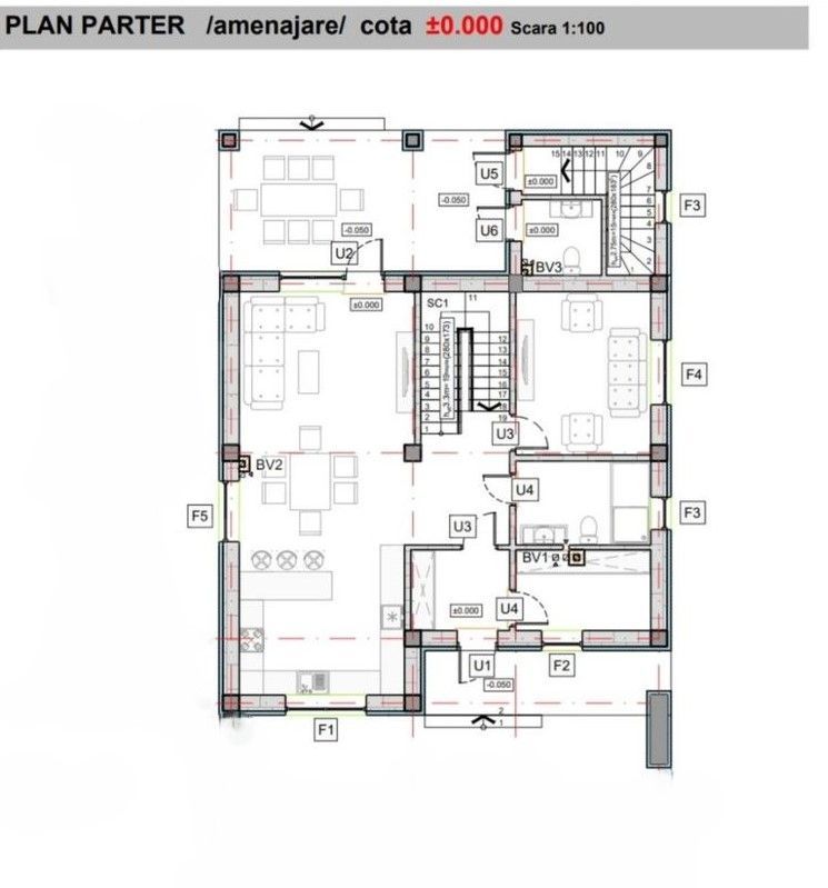 Vânzare, Hi-Tech, 2 nivele, 4 camere, strada  A. Lăpușneanu, Budești - Poză 11