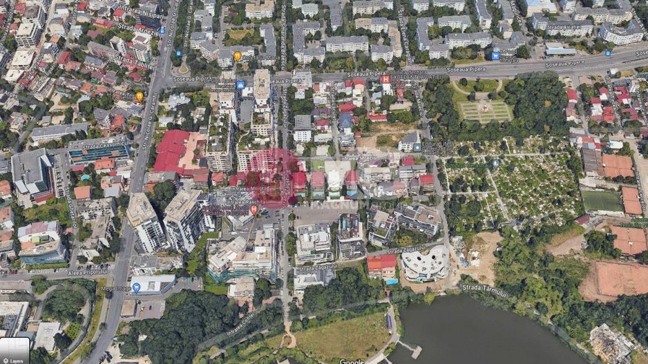 Teren de vanzare- Aviatiei -Floreasca- pretabil bloc de locuinte/ clinica- - Poză 1