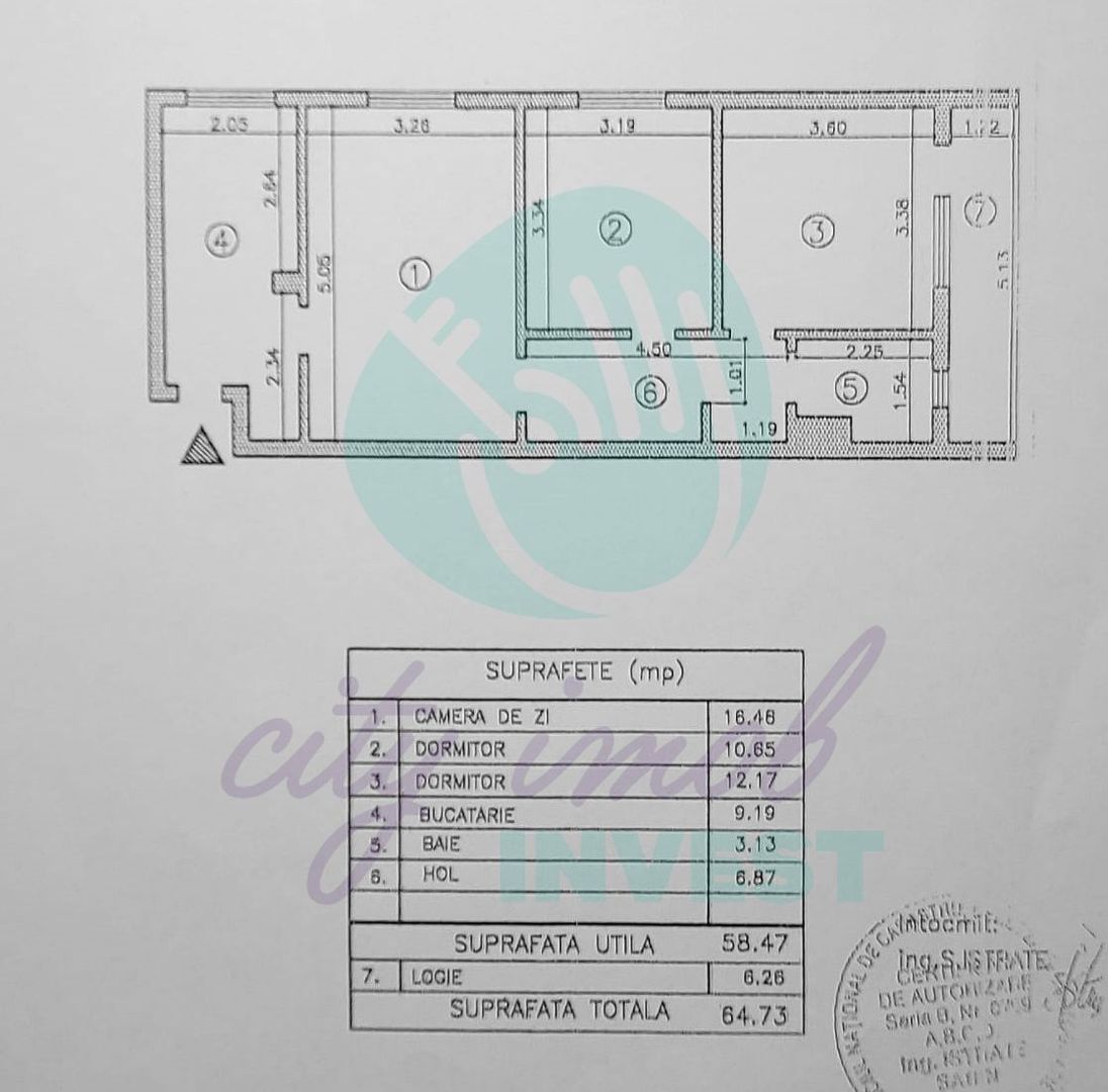 3 camere Piața Iancului – 50 m metrou, etaj superior, luminos - Poză 4