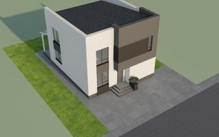 Casa individuala P+1E || 5 camere 3 bai  || 363 mp teren || - Poză 6