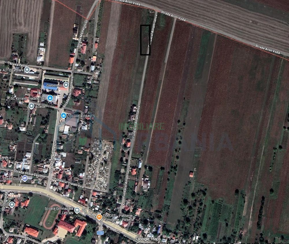 Teren intravilan de vanzare, Letcani - 469 mp + 72 mp cota indiviza - Poză 1
