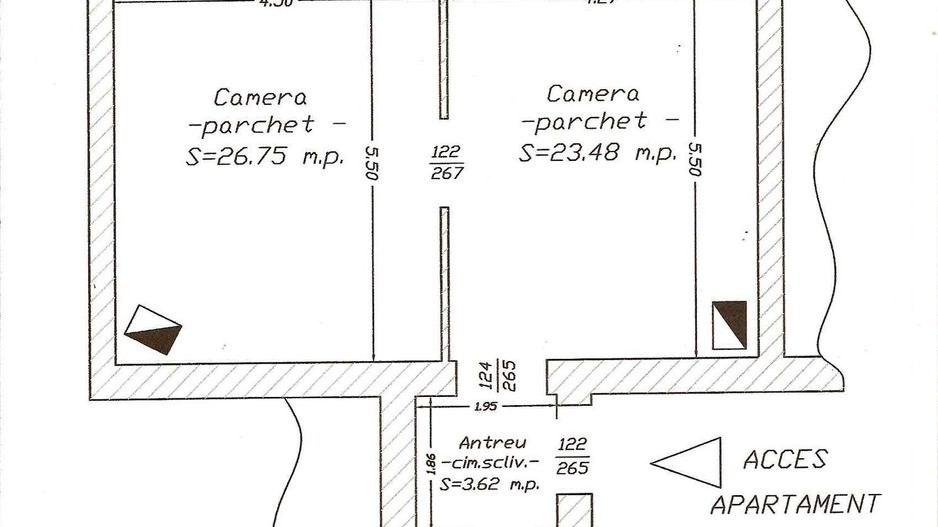 Apartament 2 camere, ultracentral-zona Parc Balcescu-Pret 124.900 euro - Poză 6
