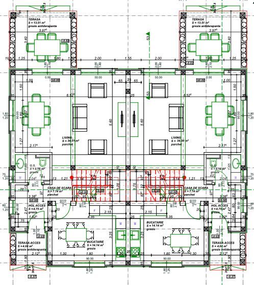 Duplex frumos cu arhitectura mediteraneana - Poză 10