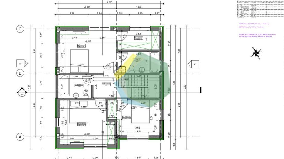 Vila individuala urbana - Balotesti. Comision 0 - Poză 8