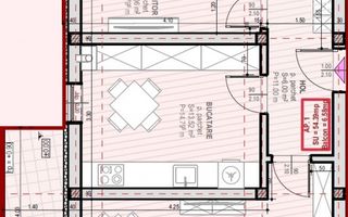Apartament modern decomandat cu 2 camere si balcon în Șelimbăr - Poză 2