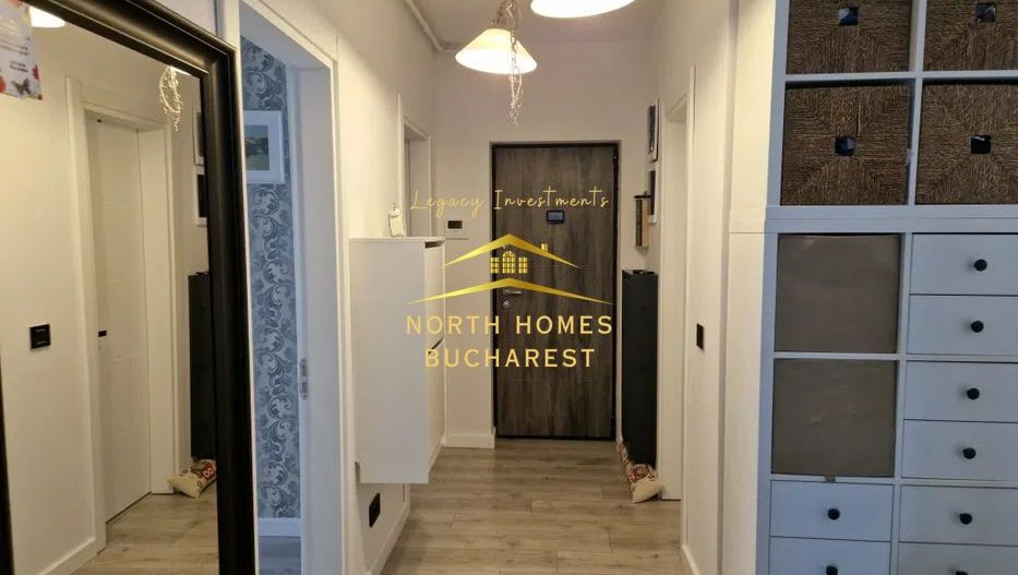 Apartament de 4 camere si 2 bai complet mobilat zona Sisesti - Poză 8