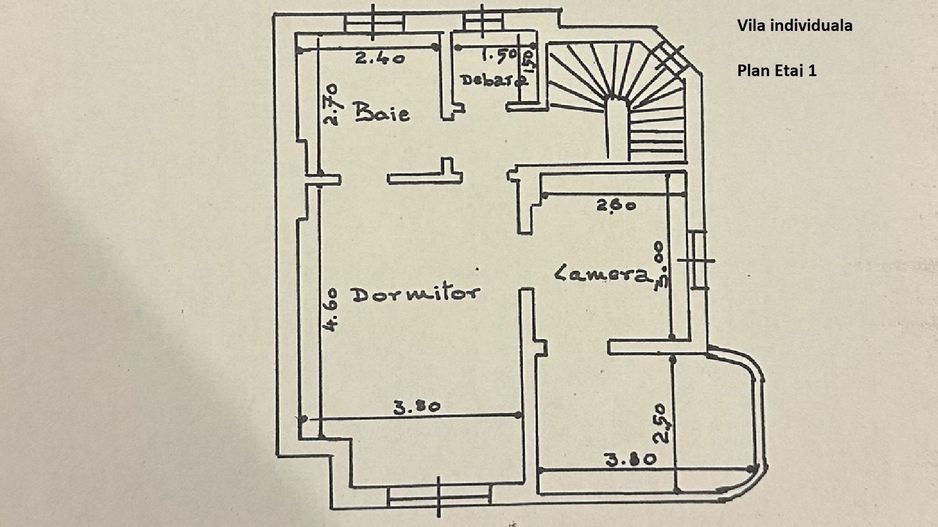 VATRA LUMINOASA -Agricultori | Cladire 1900mp din 2001 | Teren 1030mp - Schiță 10