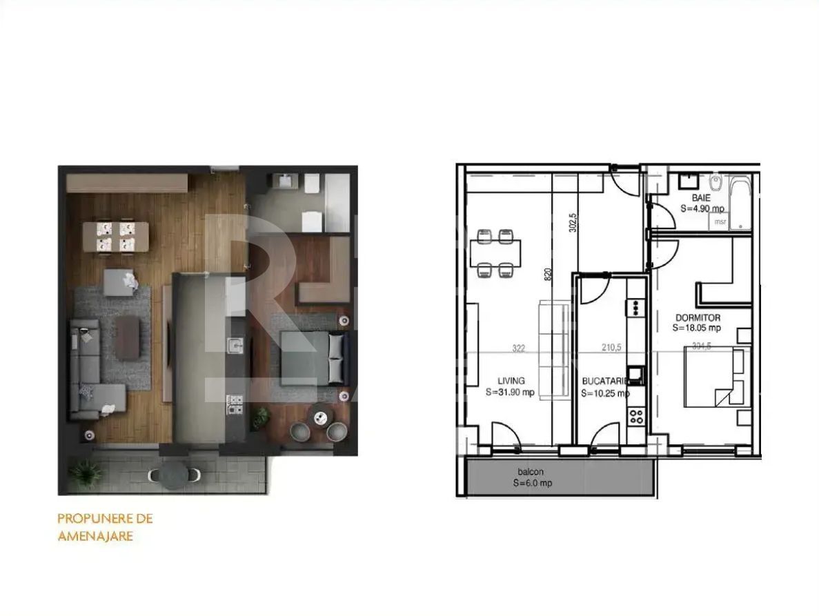 Apartament cu 2 camere - Apărătorii Patriei, sector 4, București - Poză 2