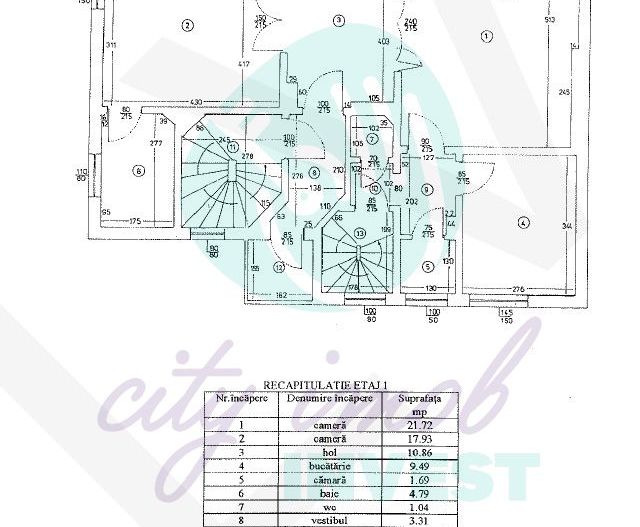 Apartament tip duplex in vila cu gradina - Poză 12
