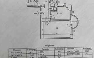 Nicolina-Belvedere Apartament 3 Camere Decomandat Bloc Cadre 1988 - Poză 12