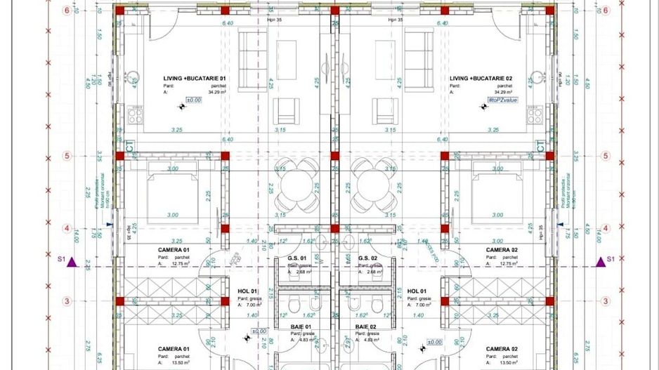 Moșnița – Calea Medveș | Casă parter | 3 camere | 88 mp | Teren 310 mp - Poză 11