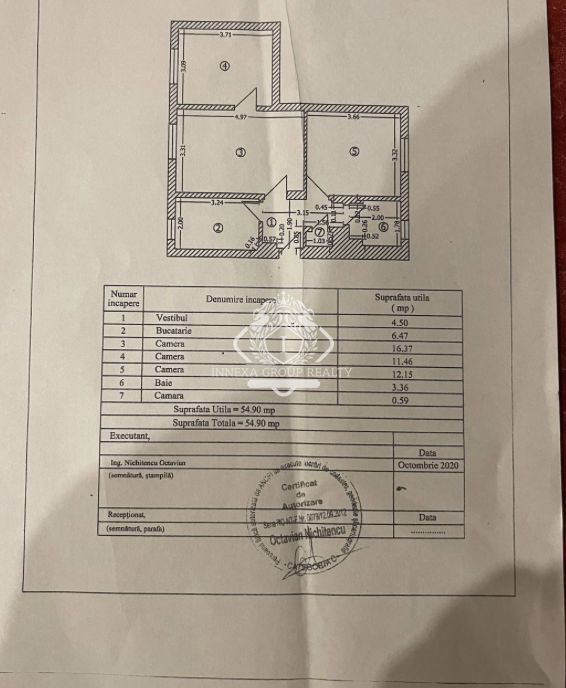 Cotroceni-Arenele BNR | 3 camere | 55mp + 10mp teren | Parter | 160.000 euro - Poză 11