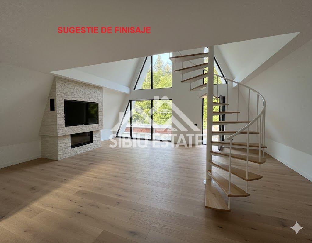 Casa / Cabana A-Frame moderna, 4 camere – Investitie - Poză 25