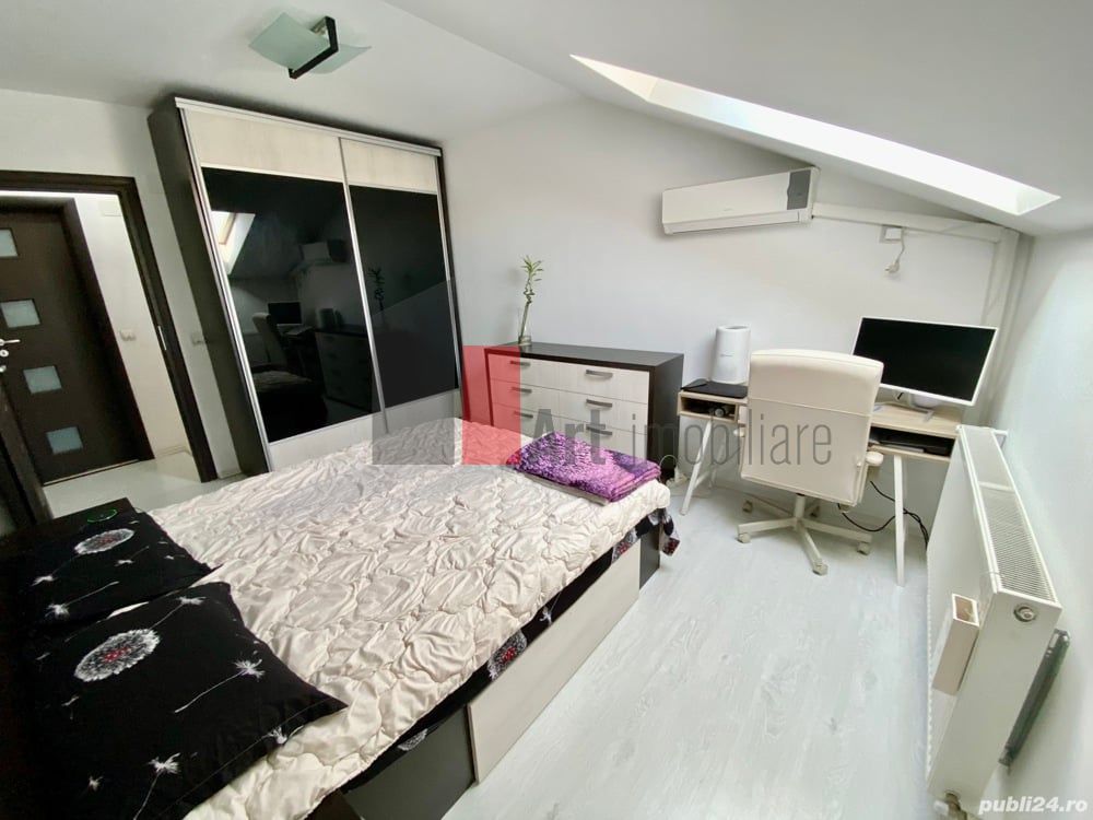 Apartament 2 camere tip duplex, 46,5 mp, mansardat, cu balcon și pod individual - Poză 4