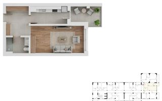 Garsoniera Premium Zona Metalurgiei I Predare imediata I COMISION 0% - Poză 3