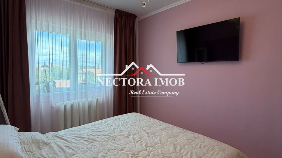NECTORA IMOB-Apartament 3 camere, 2 bai, 2 balcoane, Mobilat/Utilat - Poză 11