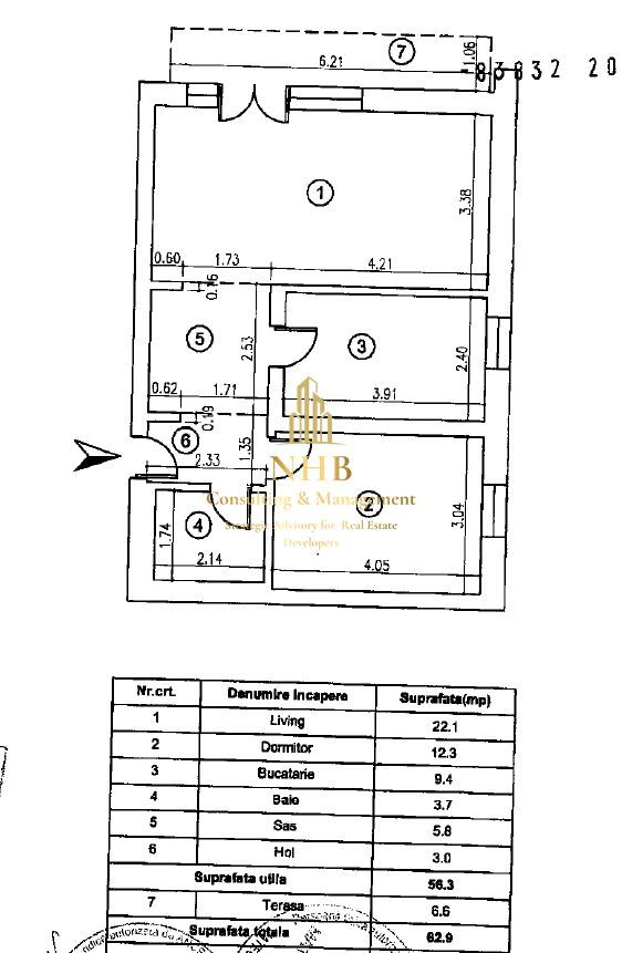 Apartament 2 camere in zona Unirii cu curte spatioasa de 146 mp - Poză 12