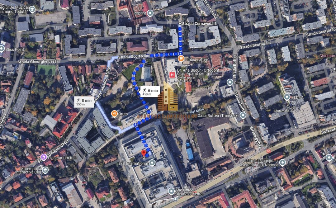 | Apartament cu 2 camere | Etaj intermediar | Cartierul Marasti | - Poză 8