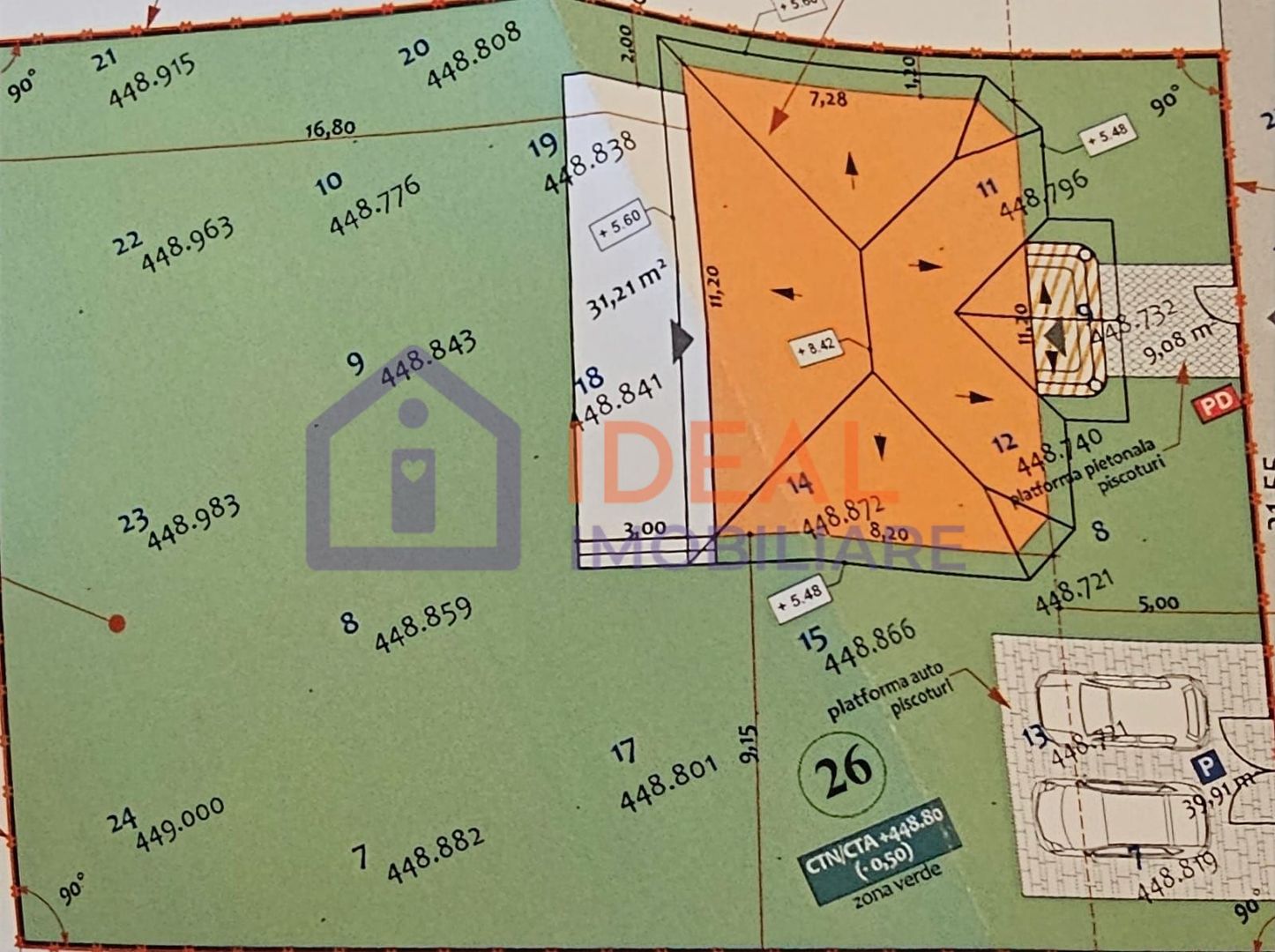 Casa Individuala Moderna cu 630 mp de curte, in Cristian - Poză 9