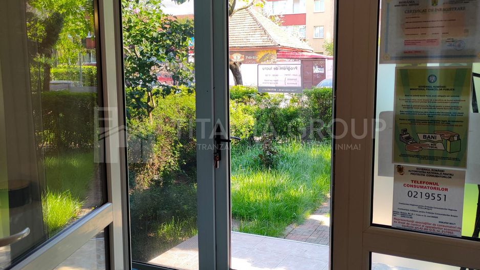 Spatiu comercial, 50 mp + 8 ml vitrina, Florilor, vad pietonal si auto - Poză 3