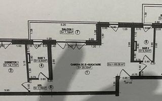 Girocului - langa Esso. Lift. 70 mp, 2 bai, 2 balcoane. Loc de parcare. - Poză 11