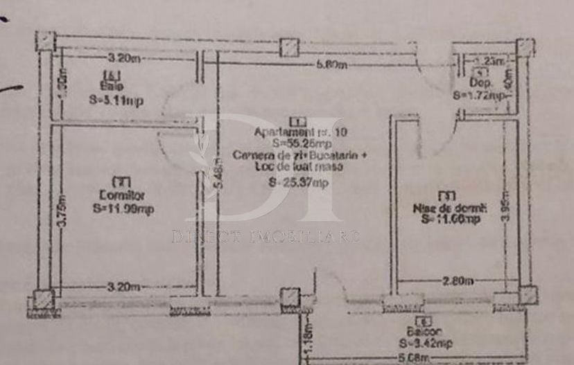 Apartament 3 camere – Florești, zona Florilor - Poză 9