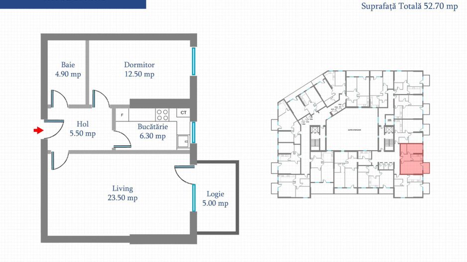 2 camere, 55 mp, etaj 2, centrala proprie, bucatarie inchisa, Autogara Militari - Poză 9