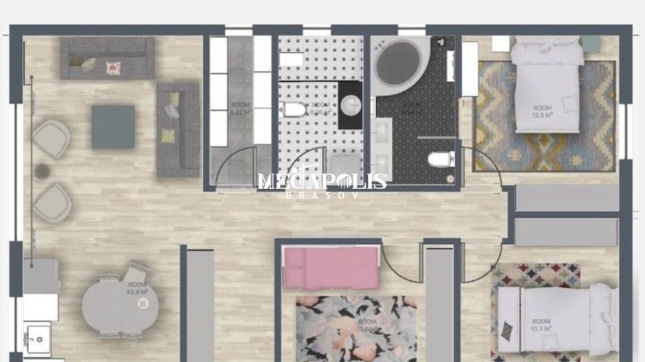 Casă 4 camere / Codlea / Credit / 100mp - Poză 6