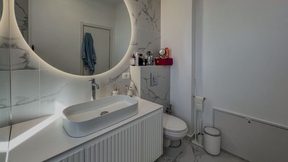 Vilă individuală elegantă, complet mobilată și utilată, lângă parcul și pădurea din Corbeanca - Poză 28