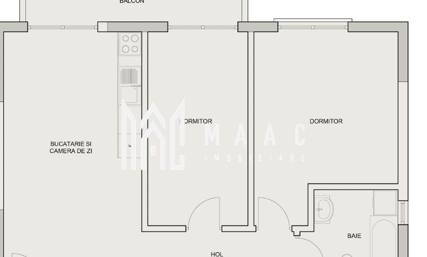 APARTAMENT 3 CAMERE | 400€/LUNĂ | RATE DEZVOLTATOR - Poză 2