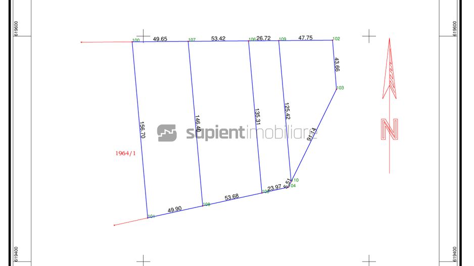 Sapient | Teren Investițional, Calea Clujului (E60), Oradea - Schiță 5