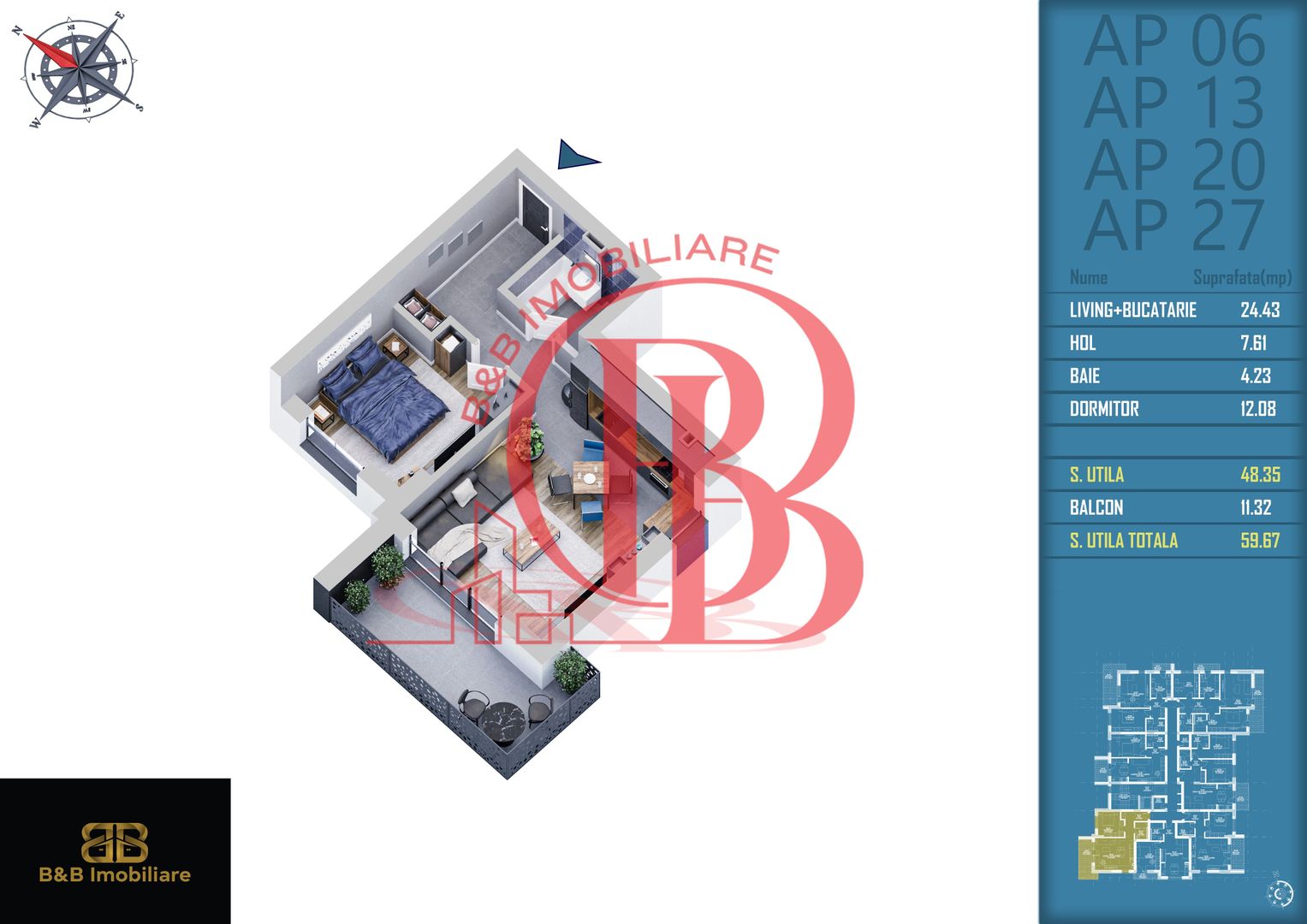 2 camere incalzire prin pardoseala finalizat - Schiță 5