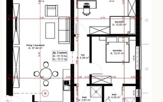 Apartament cu 3 camere | Parter | Grădină 70 mp | Oradea - Poză 4
