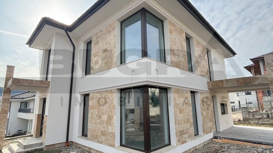 Casa individuala premium 191mp, teren 500 mp, Chinteni - Poză 1