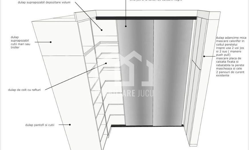 Apartament 2 camere finisat, 50mp,  Bloc nou, Sannicoara - Poză 27