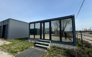 Teren ve vanzare cu 3 hale Domnești Șoseaua Curtea Domnească - Poză 1