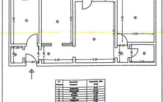 Apartament cu 3 camere, mobilat si utilat, VASLUI zona CENTRU-BUIUM; - Poză 11
