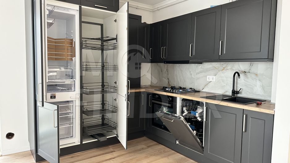 3 camere FINISATE cu CF-  Floresti - Bucatarie mobilata si utilata - Poză 3