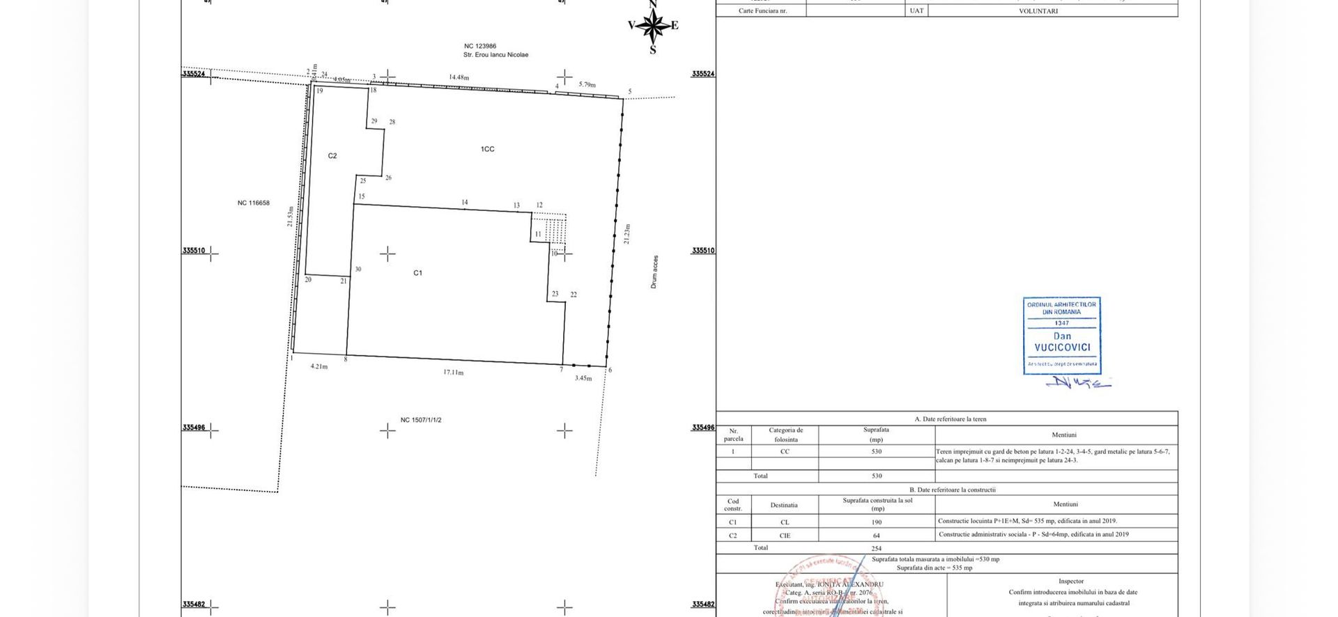 Vilă Erou Iancu Nicolae |  Locație premium stradală - Schiță 16