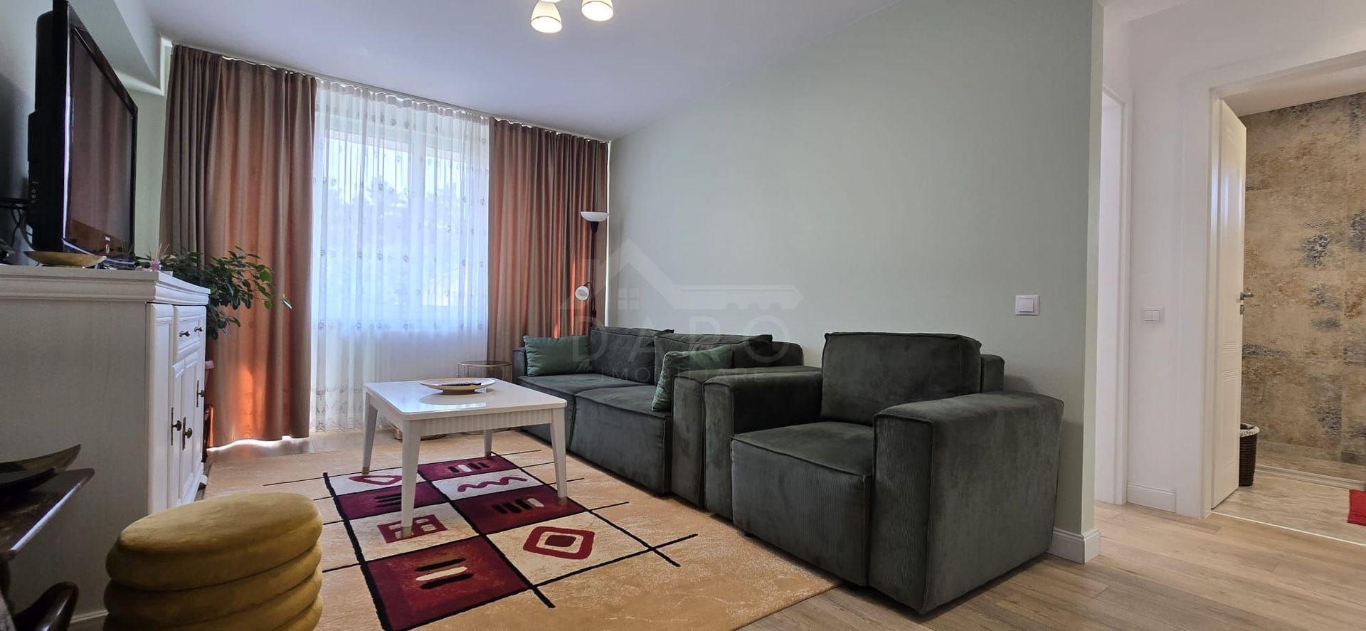 Vand apartament cu 2 camere in Cornisa, et. intermediar, lift nou - Poză 11